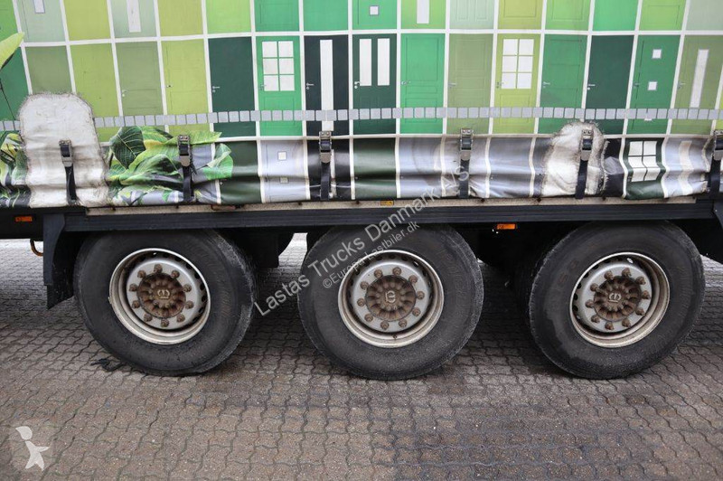 Sættevogn Krone 3 axle curtainside trailer