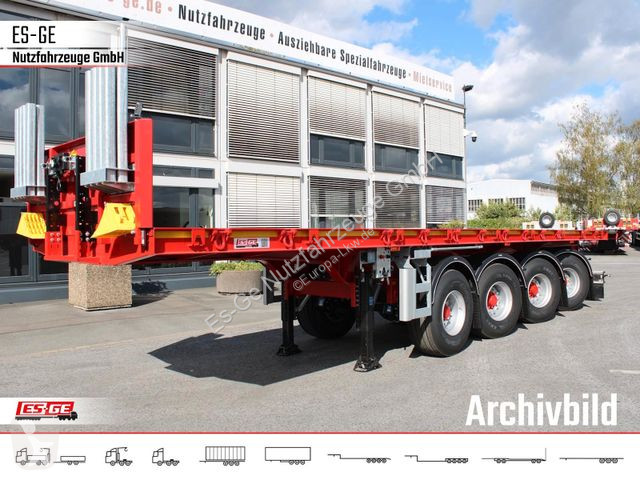 Semiremorca ES-GE 4-Achs-Ballastauflieger