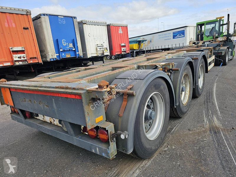 Semitrailer Pacton 3 AXLE MULTI YARD CHASSIS |...