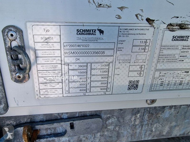 Semiremorca Schmitz Cargobull Standard