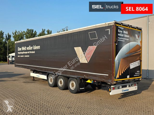 Semitrailer Krone SZ / EDSCHA / Liftachse