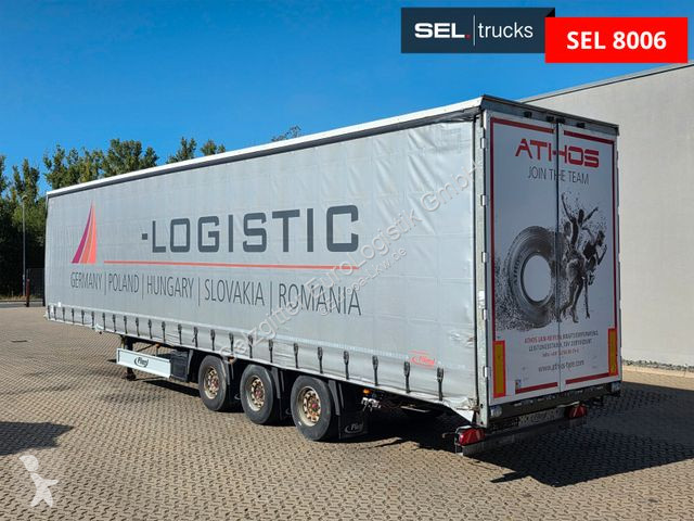 Semitrailer Fliegl SDS01 / Hubdach / EDSCHA /...