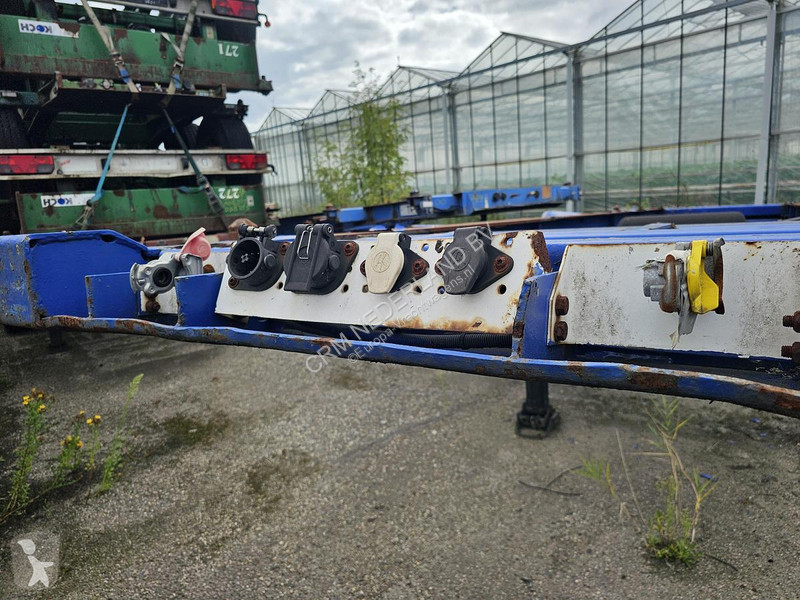 Semi remorque Krone SZ| 20 FOOT CHASSIS | BPW...