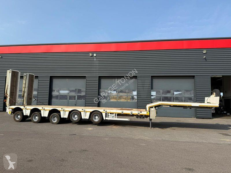 Semitrailer Nooteboom  PORTE ENGINS 5 ESSIEUX