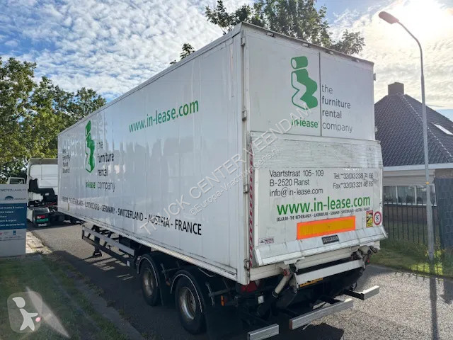 Semi reboque Verem 2 axle trailer Closed Box...