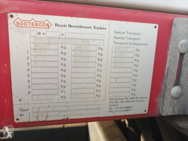 Semitrailer Nooteboom 48-03V