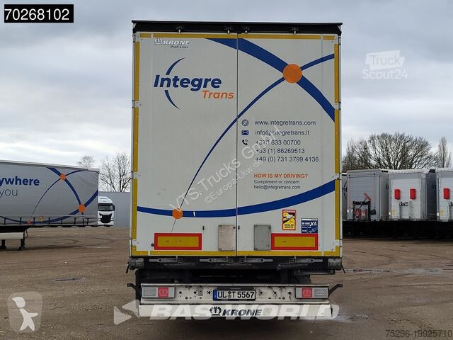 Semitrailer Krone SD 3 axles Anti-Vandalimus-Plane