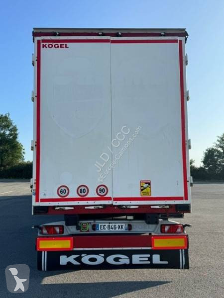 Semitrailer Kögel EC-846-XK fosse porte bobine