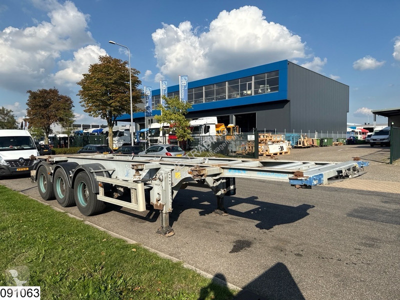 نصف مقطورة Asca Chassis 10 / 20 / 30 ft, ADR