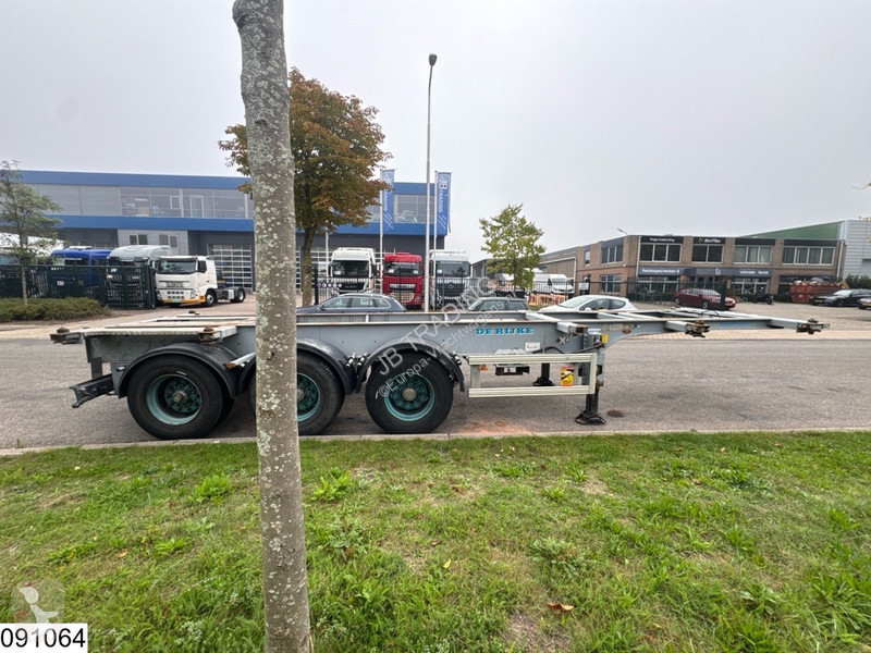 نصف مقطورة Asca Chassis 10 / 20 / 30 ft, ADR