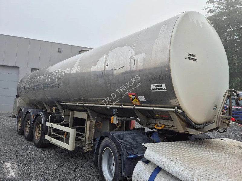 نصف مقطورة Magyar 29000L INSULATED INOX TANK -...
