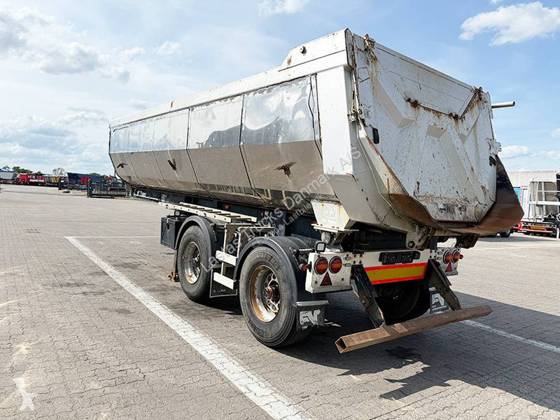 Sættevogn  City tipper / Alukastenmulde Kipper...