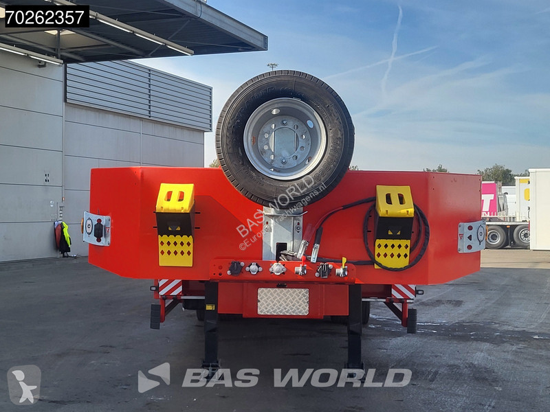 نصف مقطورة  Lowbed 2 axles NEW Hydr. Ramps....