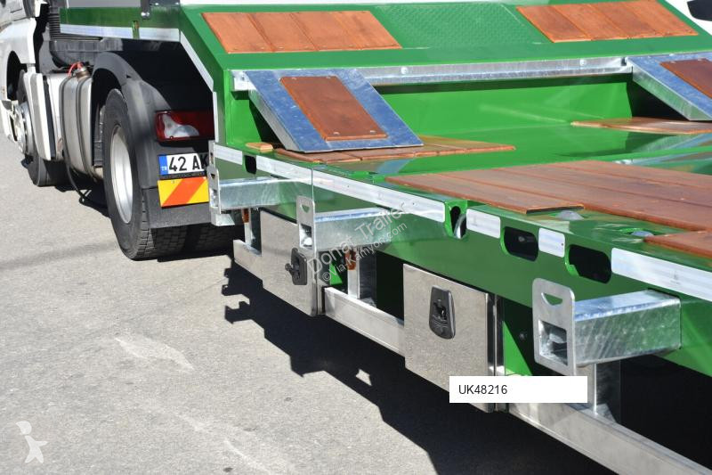 Трал Donat 3 axle lowbed extendable - SAF -...