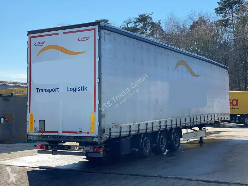 نصف مقطورة Fliegl SDS Mega mit Edscha