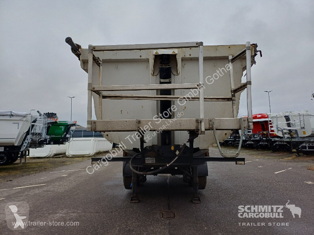 نصف مقطورة Meiller Kipper Stahlrundmulde 26m³