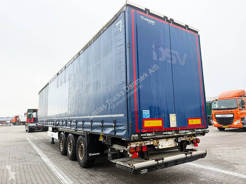 Sættevogn Krone Curtainsider /Planenauflieger LBW