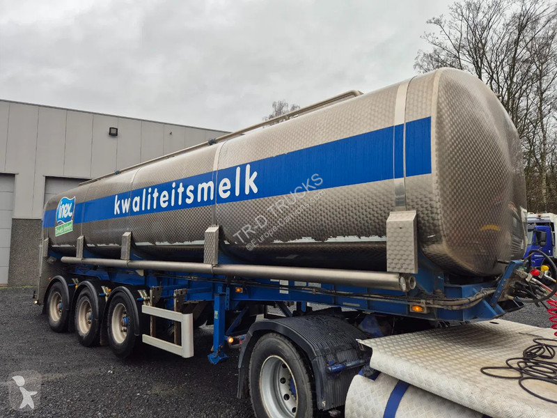 نصف مقطورة Mafa 30 000L INSULATED INOX TANK - 3...
