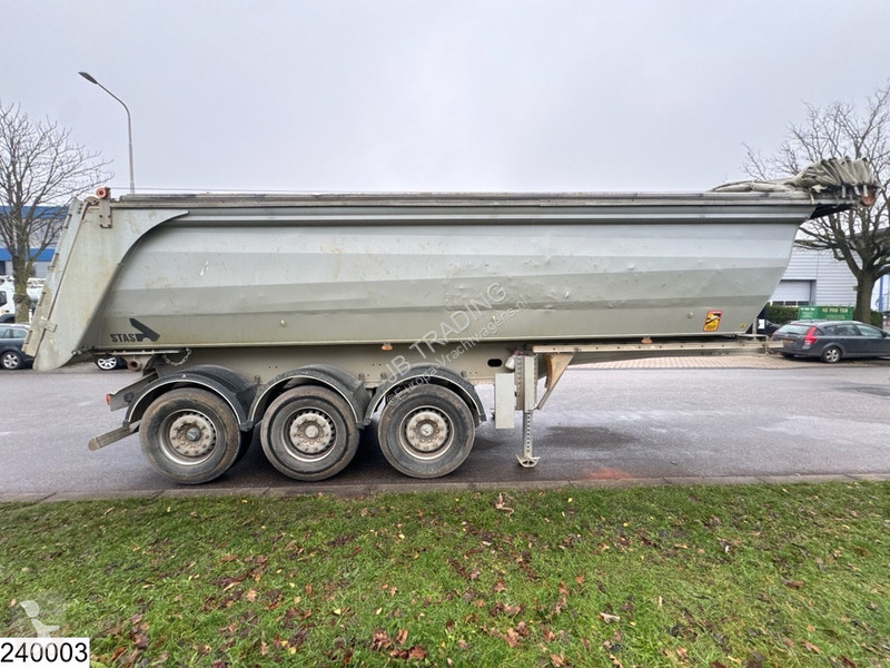 نصف مقطورة Stas kipper Lift axle