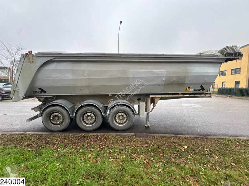 نصف مقطورة Stas kipper Lift axle