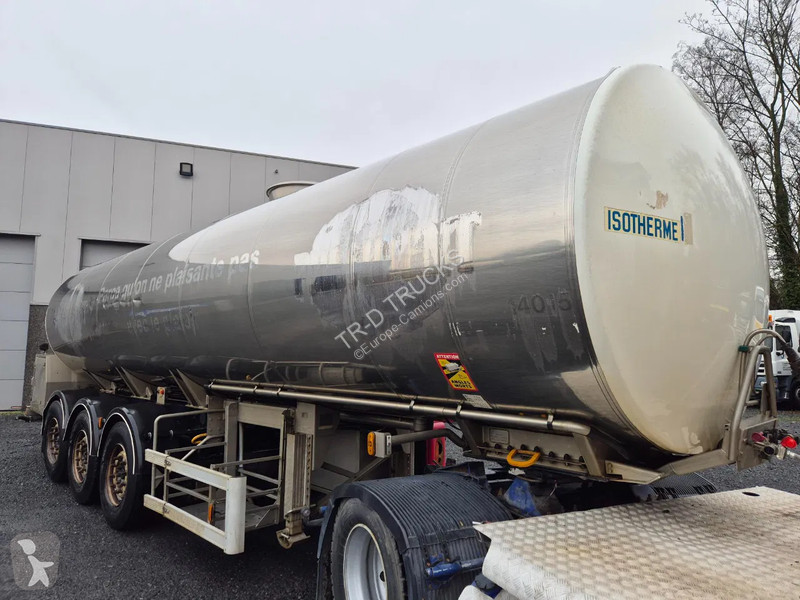 نصف مقطورة Magyar 29000L INSULATED INOX TANK -...