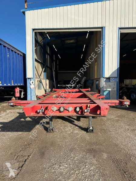 نصف مقطورة Fruehauf Trailer Chassis Coupling...