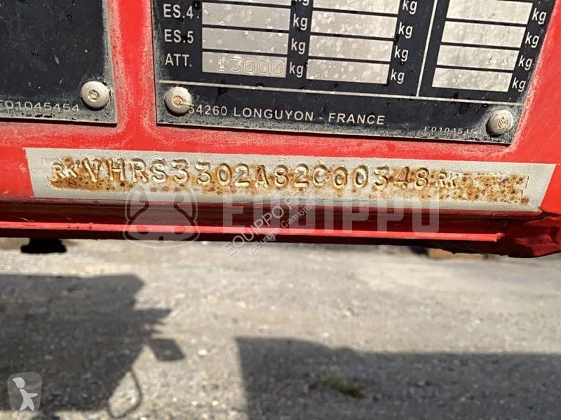 نصف مقطورة Robuste Kaiser S3302A Steel Trailer