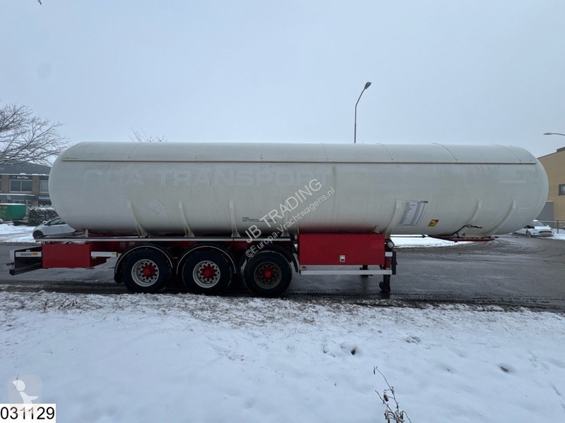 نصف مقطورة Burg Gas 50000 Liter, LPG GPL gas...