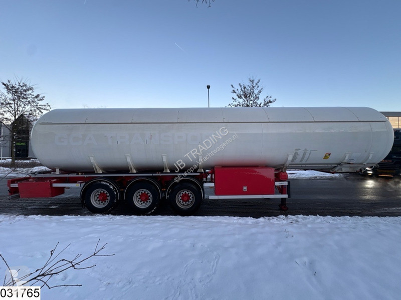 نصف مقطورة Burg Gas 50600 Liter, LPG GPL gas...