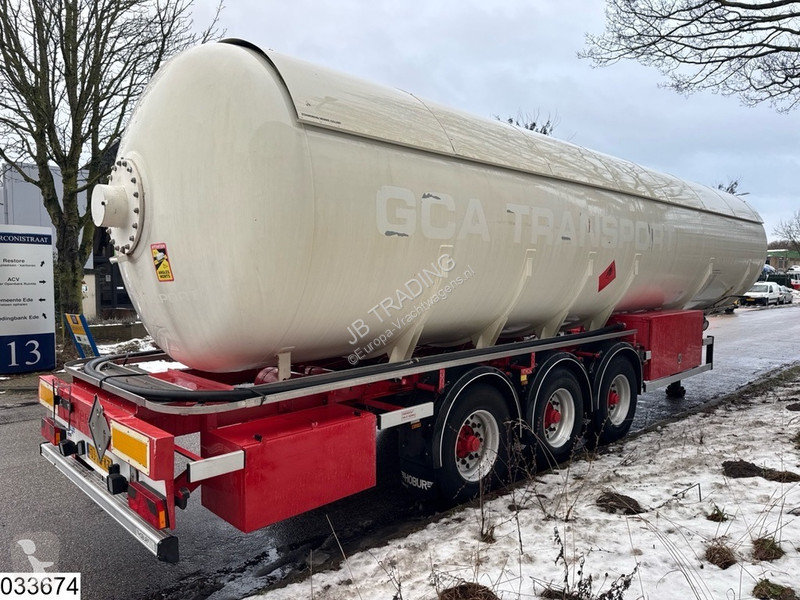نصف مقطورة Burg Gas 50600 Liter, LPG GPL gas...