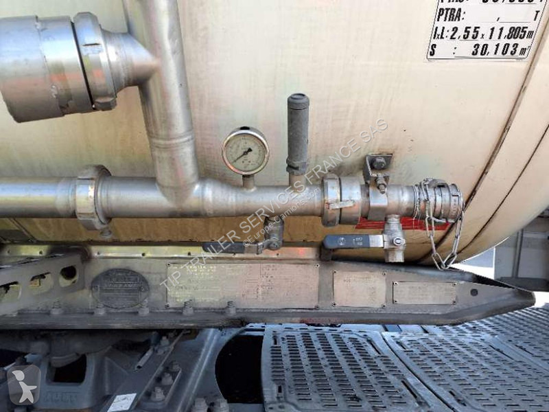 Semi remorque  Trailer Tanker Chemical 37 M3...
