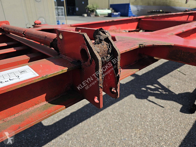 نصف مقطورة Dapa 20 FT CONTAINER 1 AXLE BPW DRUM