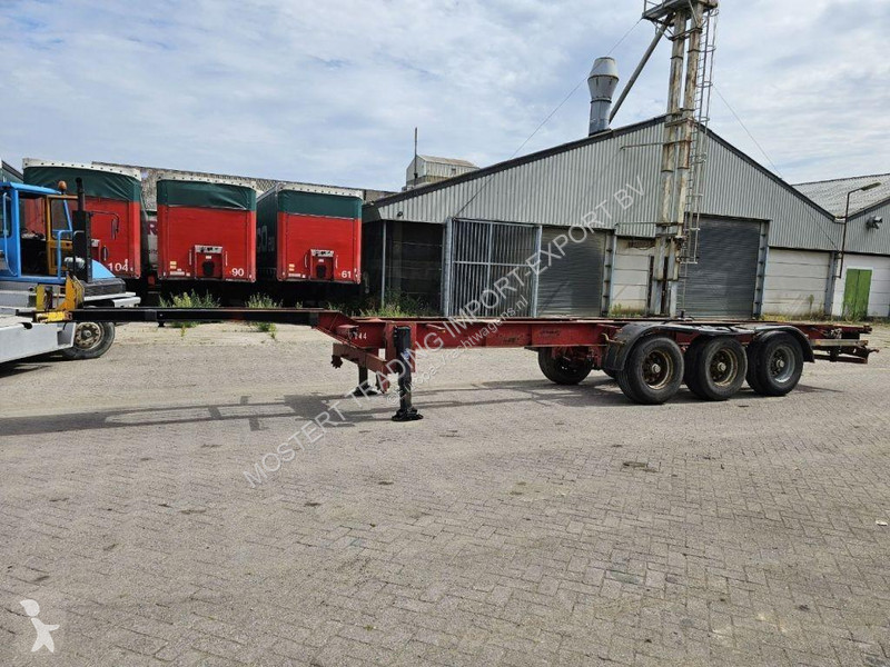 نصف مقطورة Pacton BPW Pacton Container Chassis...