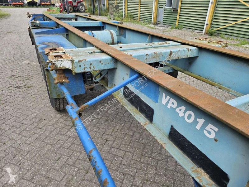 Semitrailer Fruehauf Steel Fruehauf Container...