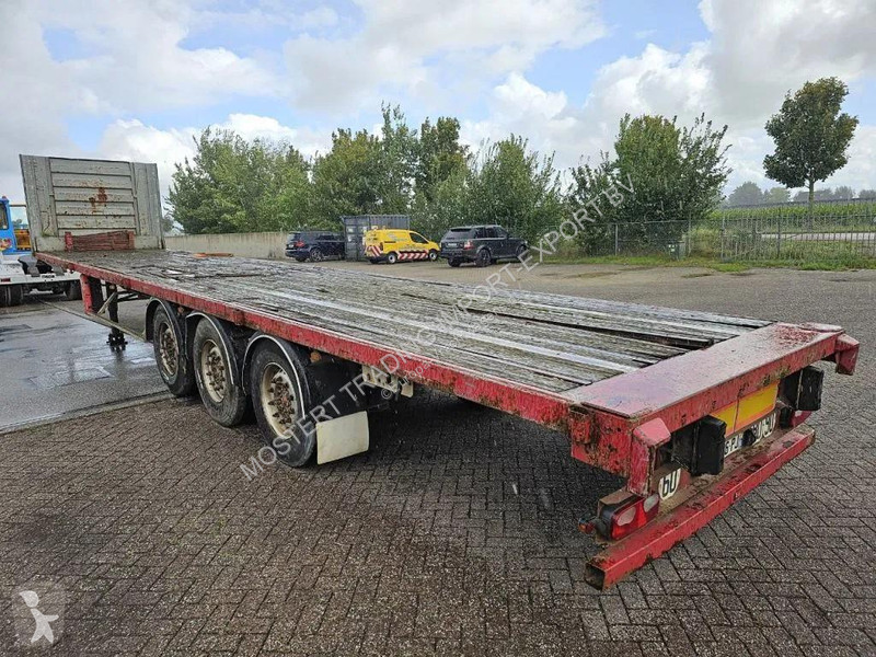 نصف مقطورة  SAF General Trailer 3-axle flatbed...