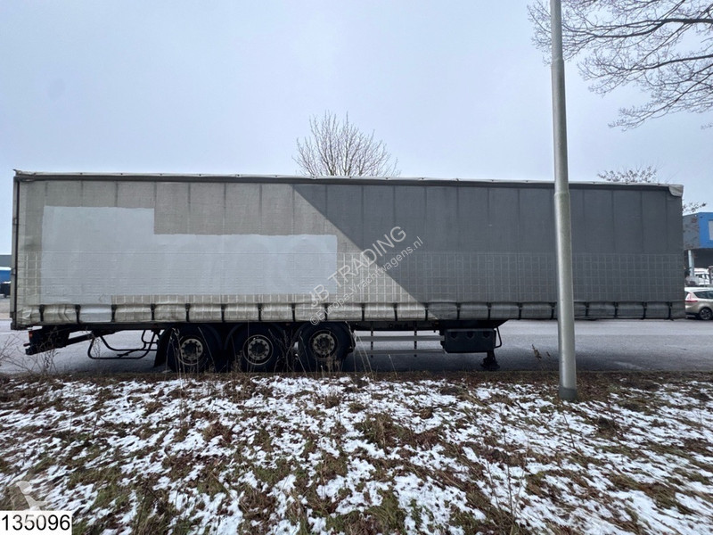 نصف مقطورة Lecitrailer Tautliner Lift axle