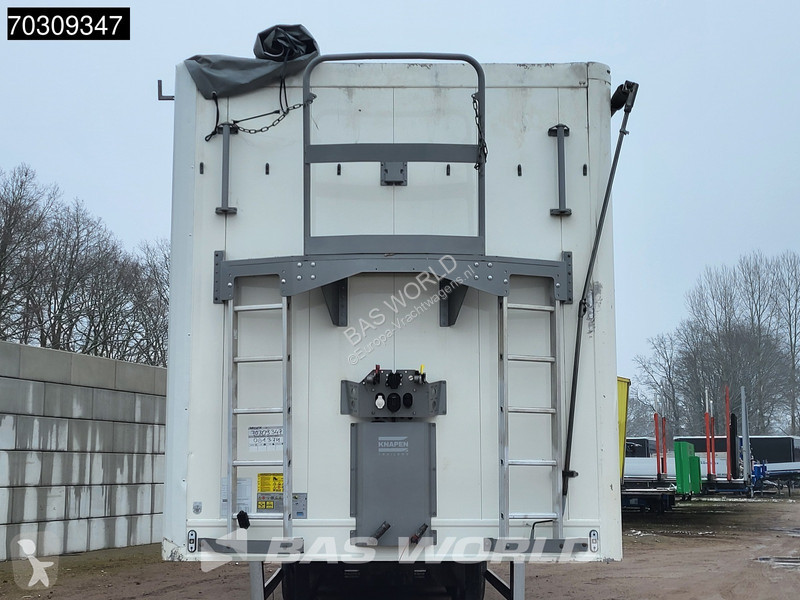 نصف مقطورة Knapen K100 Lifting Axle 92m3 10mm