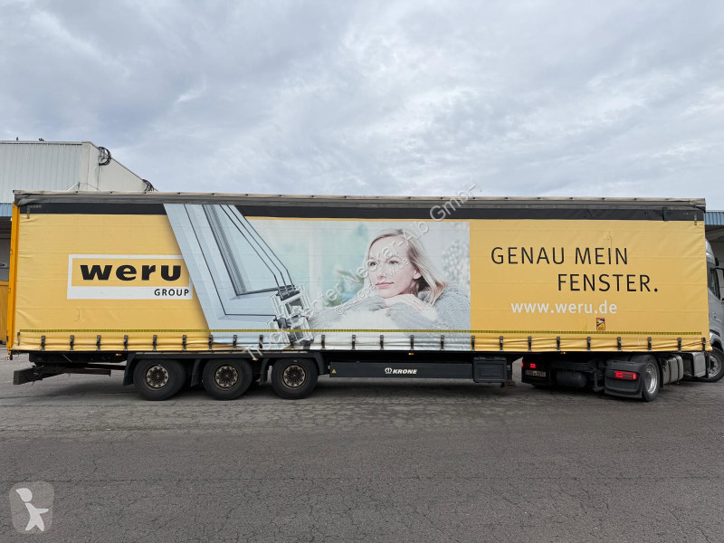 نصف مقطورة Krone   3 Achs MEGA Staplerhalter...