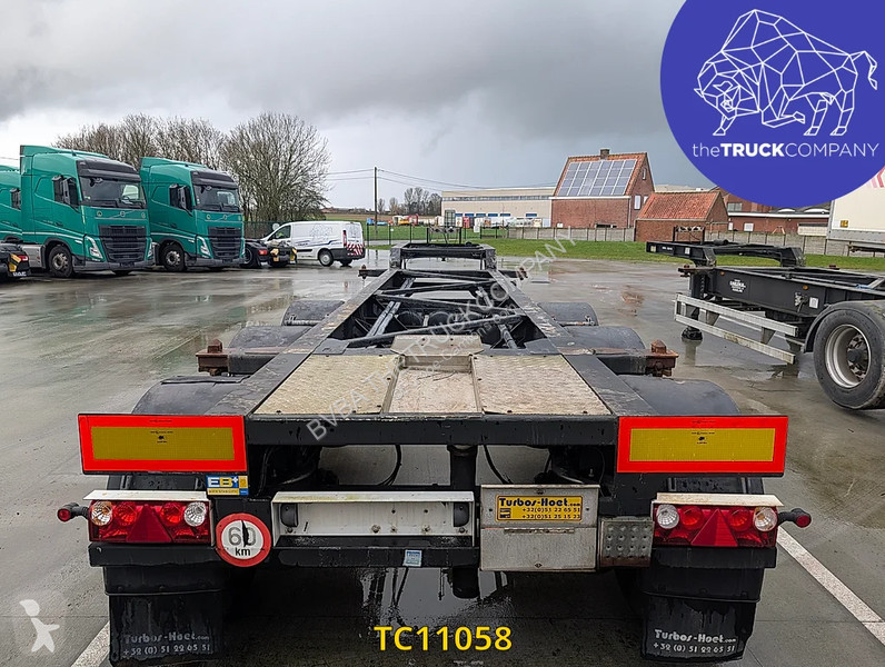 نصف مقطورة  Tank chassis Gooseneck