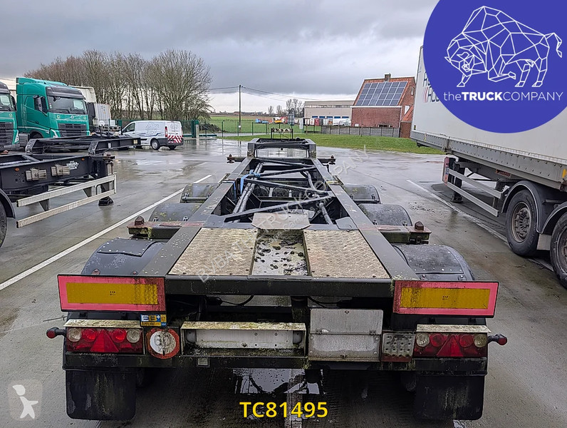 نصف مقطورة  Tank chassis Gooseneck