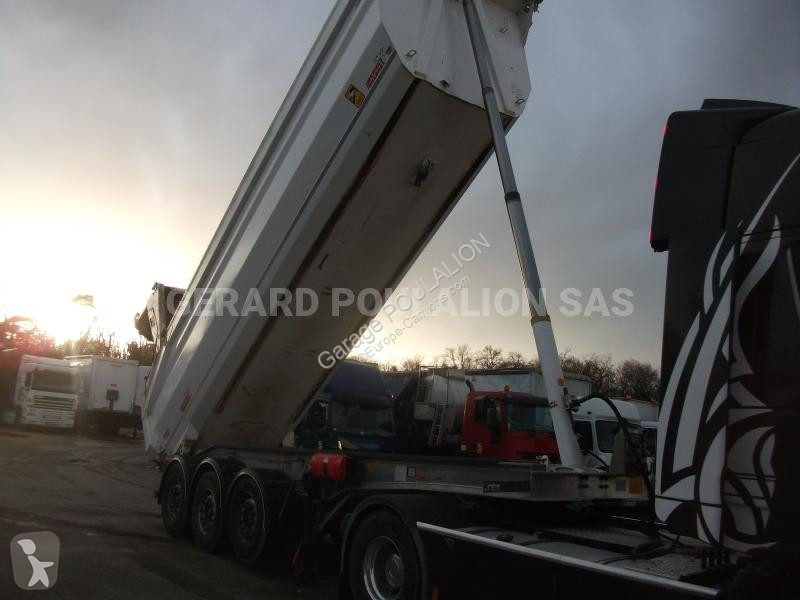 Semirimorchio Benalu cul hydraulique porte...