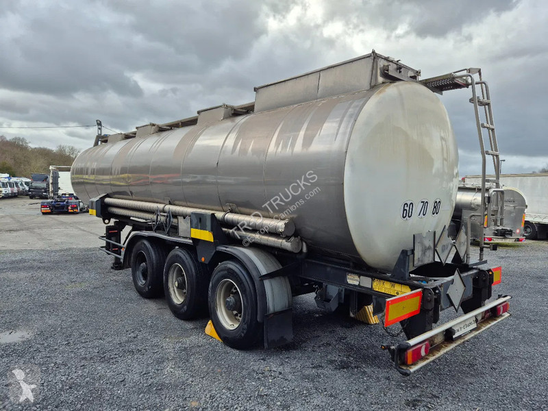 نصف مقطورة BSL 25000L INSULATED INOX TANK -...