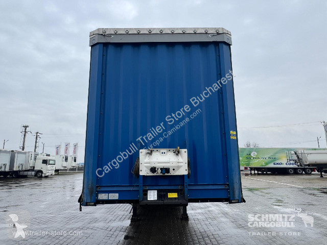 نصف مقطورة Krone Curtainsider Mega