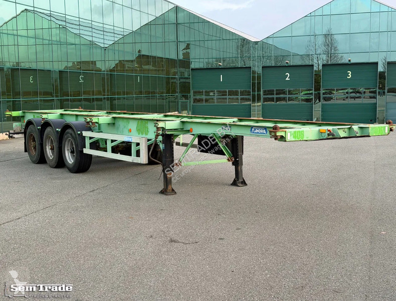 Semirimorchio Flandria 3 AXLE DRUM BRAKES LIFT...
