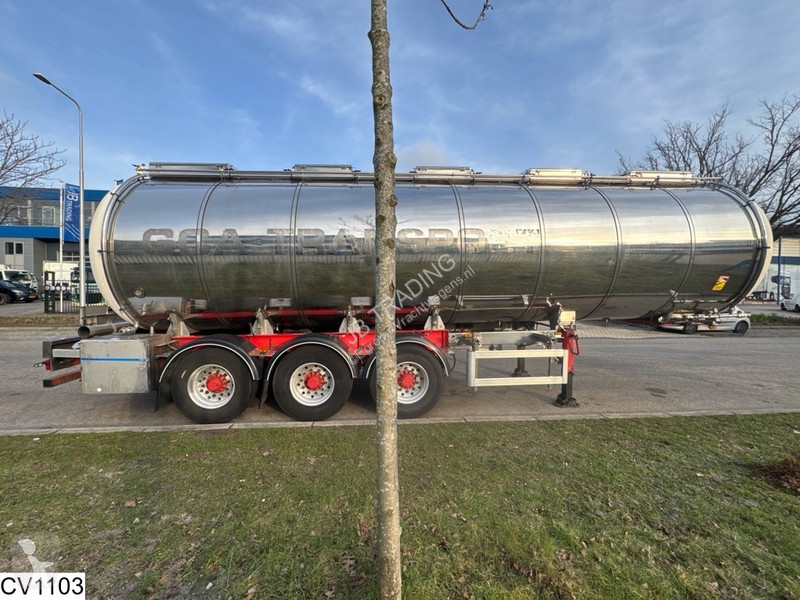 Félpótkocsi  Chemie 37.500 Liter, 1 Comp, Lift...