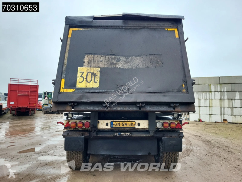 نصف مقطورة GS Meppel TUV 09/26 Lifting Axle 31m3