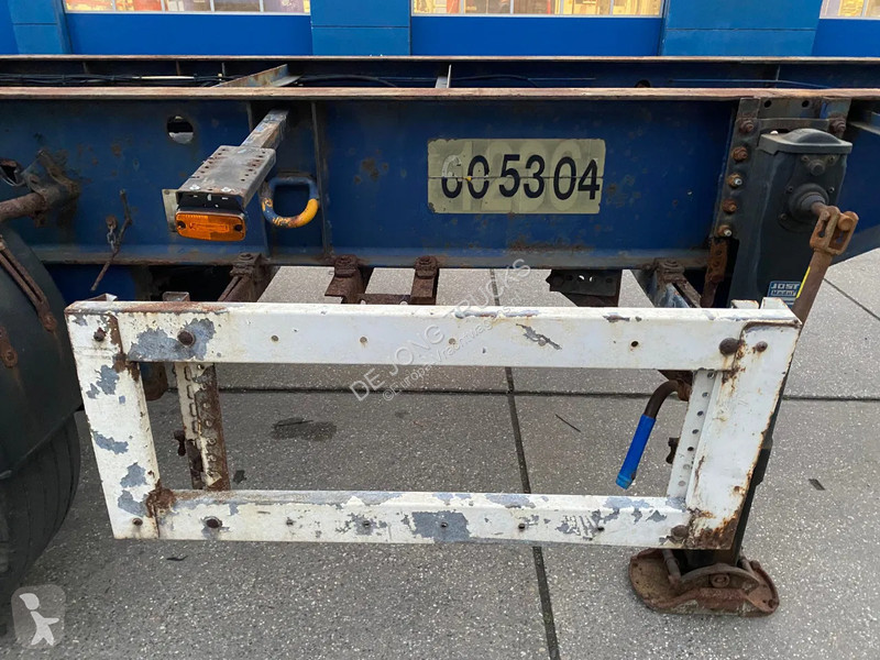 Sættevogn Krone SZF18 / 20 FT Container Chassis...