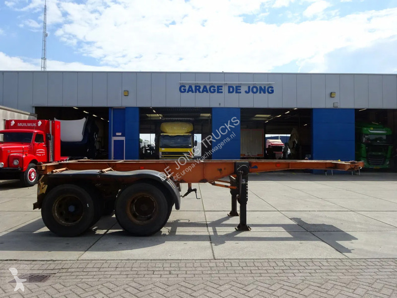 نصف مقطورة Van Hool 20 FT Container Chassis /...