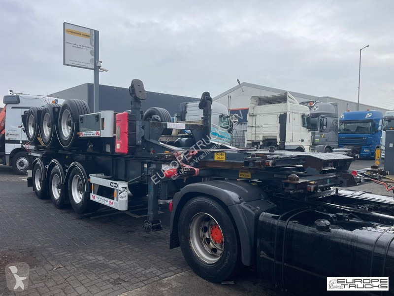 نصف مقطورة Van Hool Container Lift Axle - BPW...
