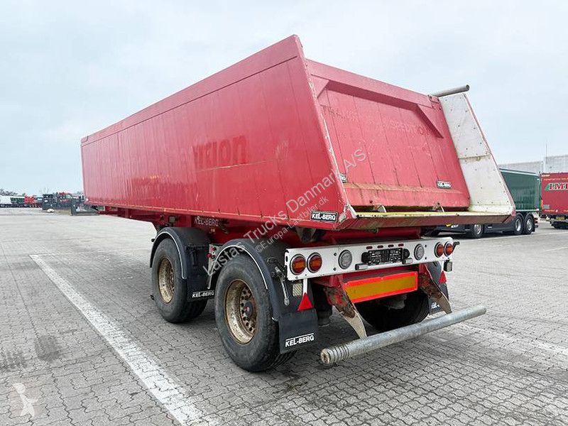 Sættevogn Kel-Berg City tipper / Alukastenmulde...